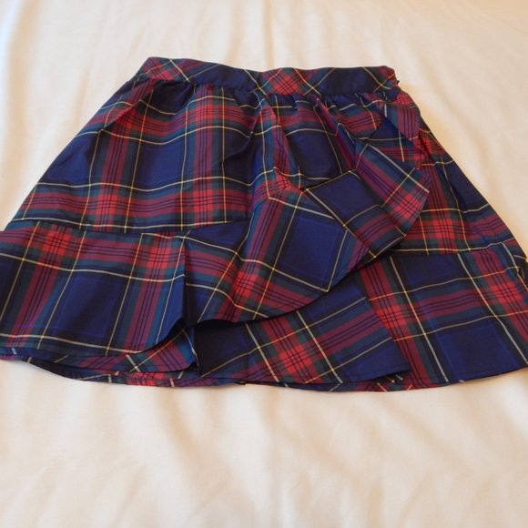 Vineyard Vines Jolly Plaid Party Ruffle Skirt NWT - Picture 7 of 15